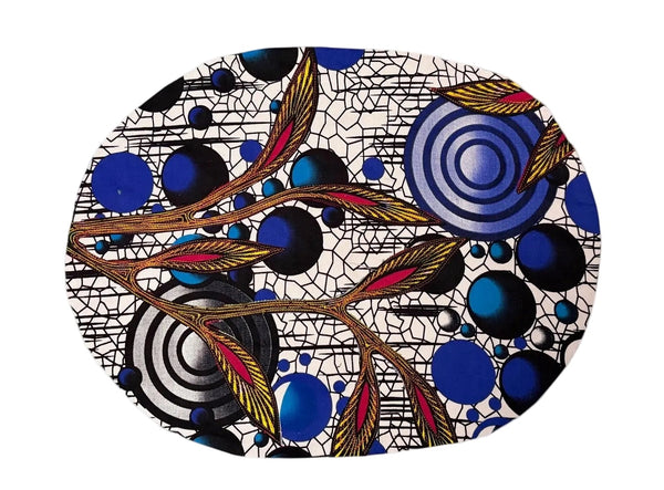 Set 6 Oval Placemats 4 Patchwork