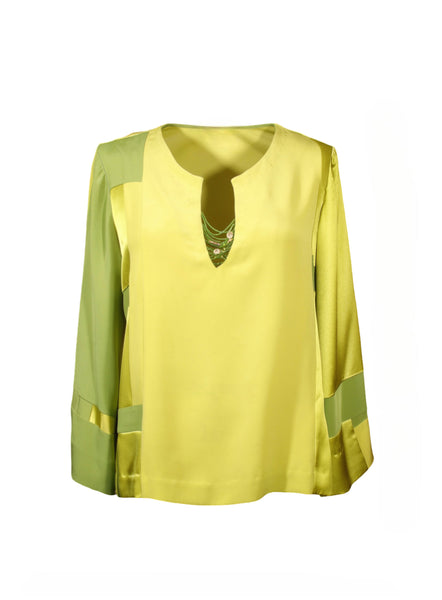 4 Ply Silk Tunic with Beads