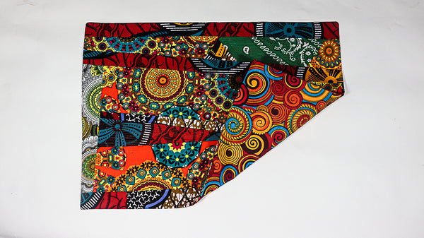 African Print Patchwork Placemats set 2
