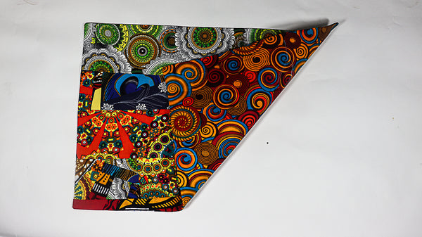 African Print Patchwork Placemats set 3