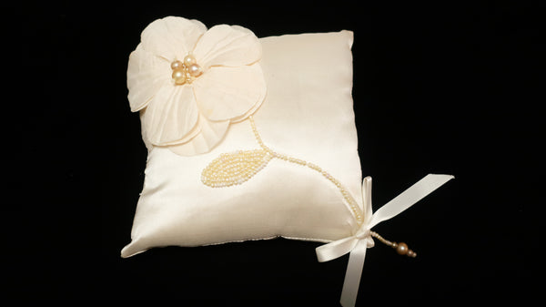 Silk Taffeta Bridal Pillow